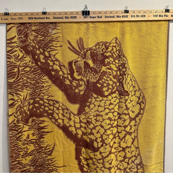 Vintage Seven Seas Leopard Beach Towel - Picture 8 of 11